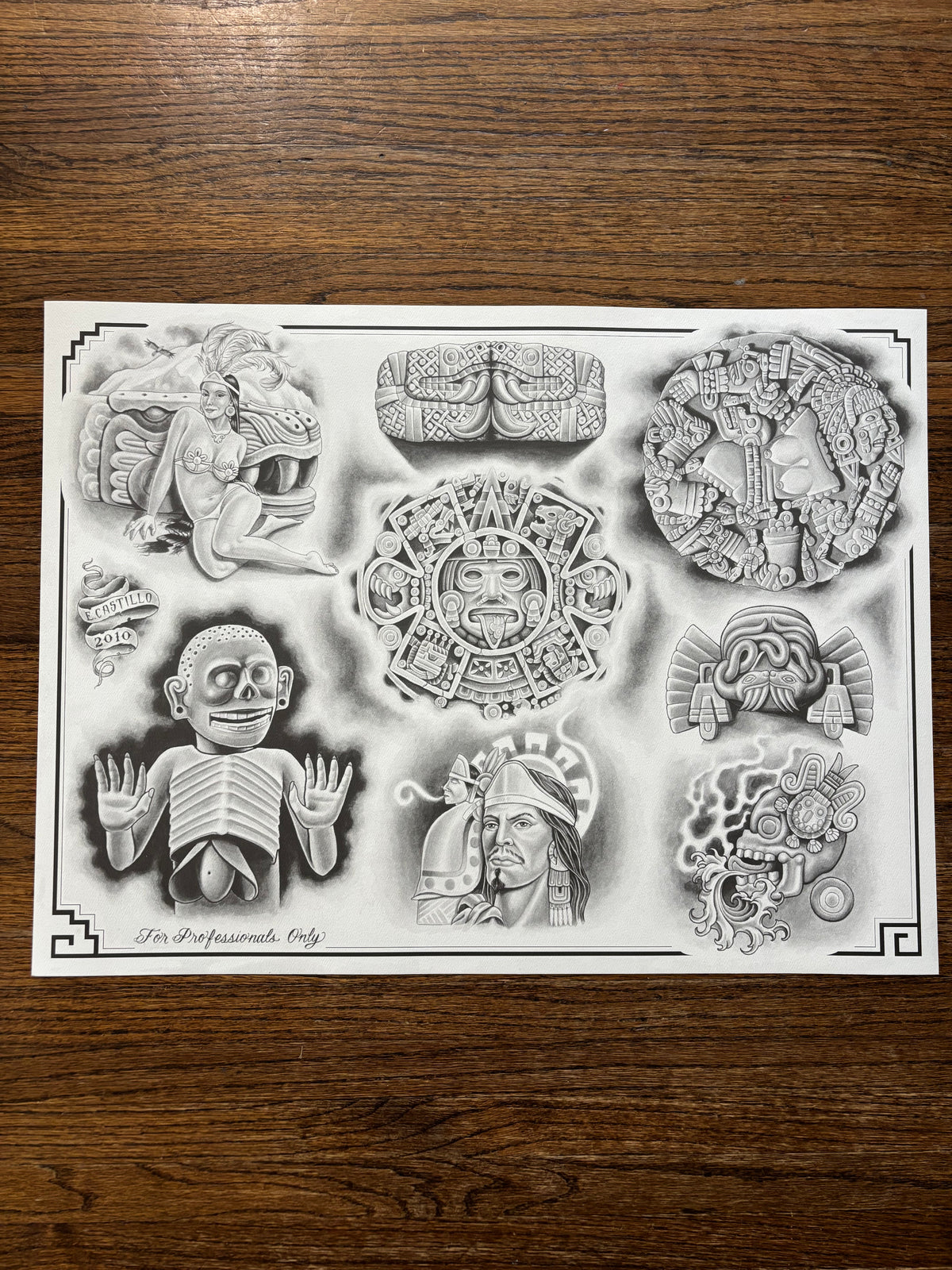 Aztec Fine Art Print