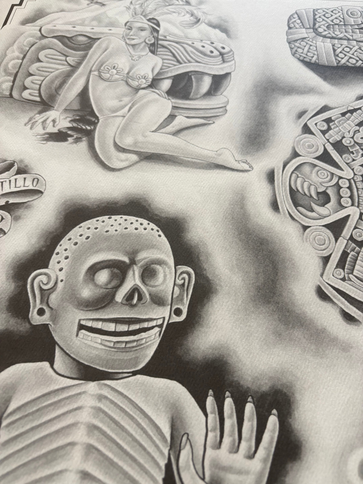 Aztec Fine Art Print