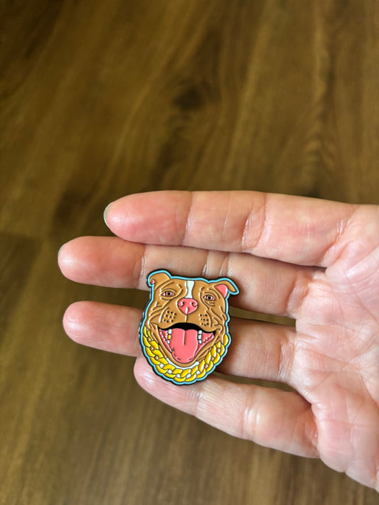Pit Bull Enamel Pin
