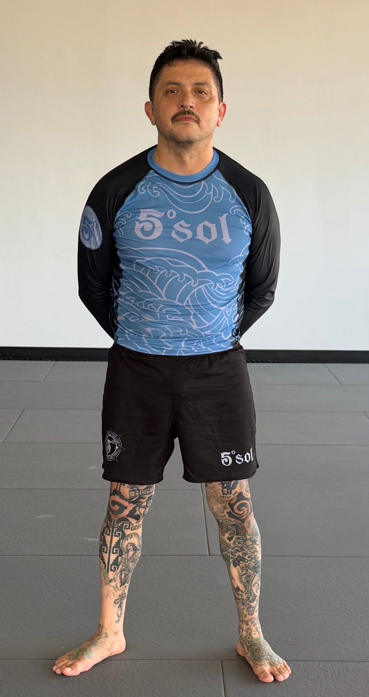 Be Water  Rash Guard