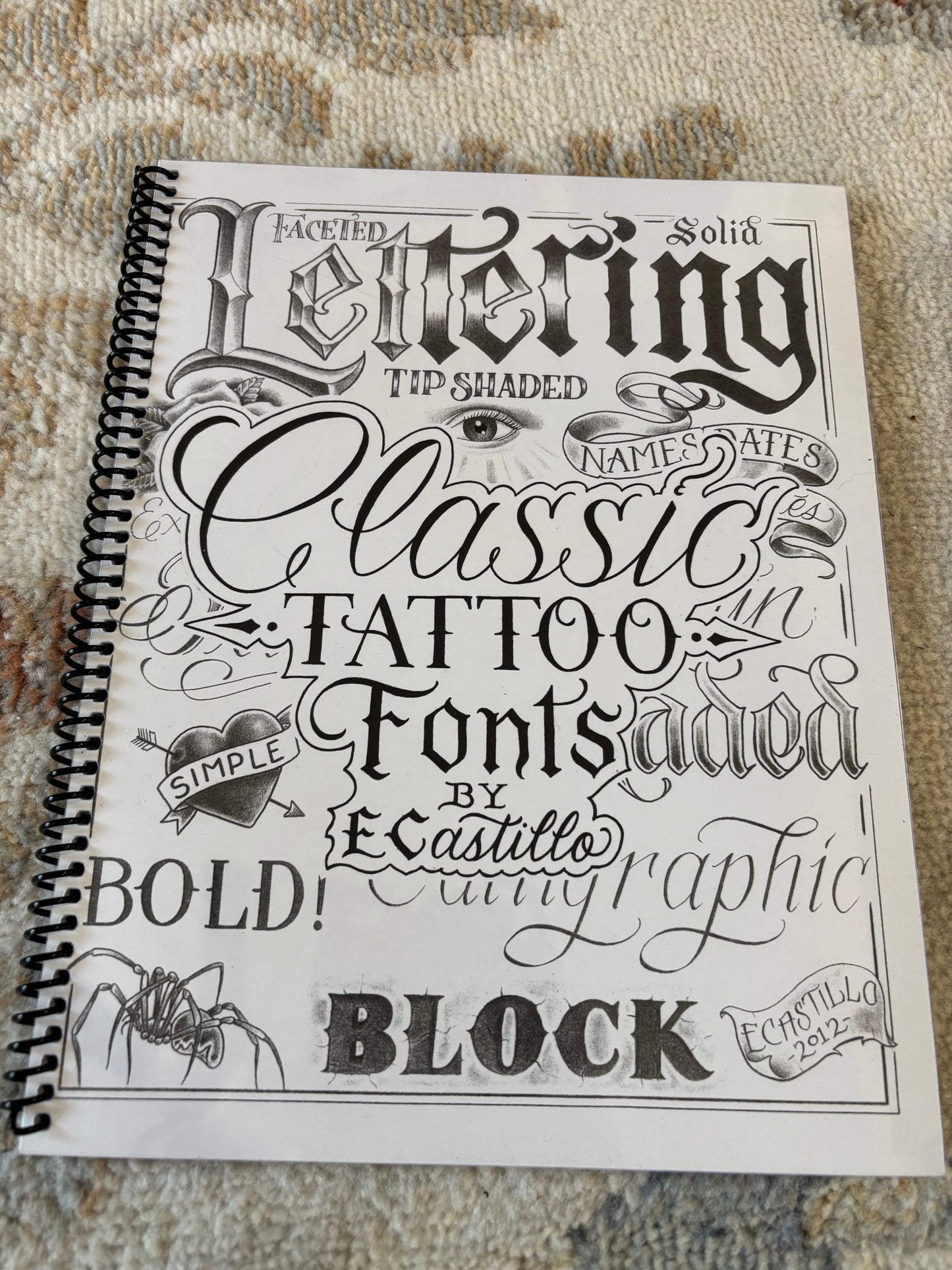 The Lettering Book by Enrique Castillo