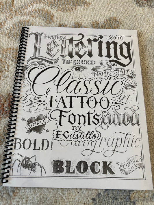 The Lettering Book by Enrique Castillo