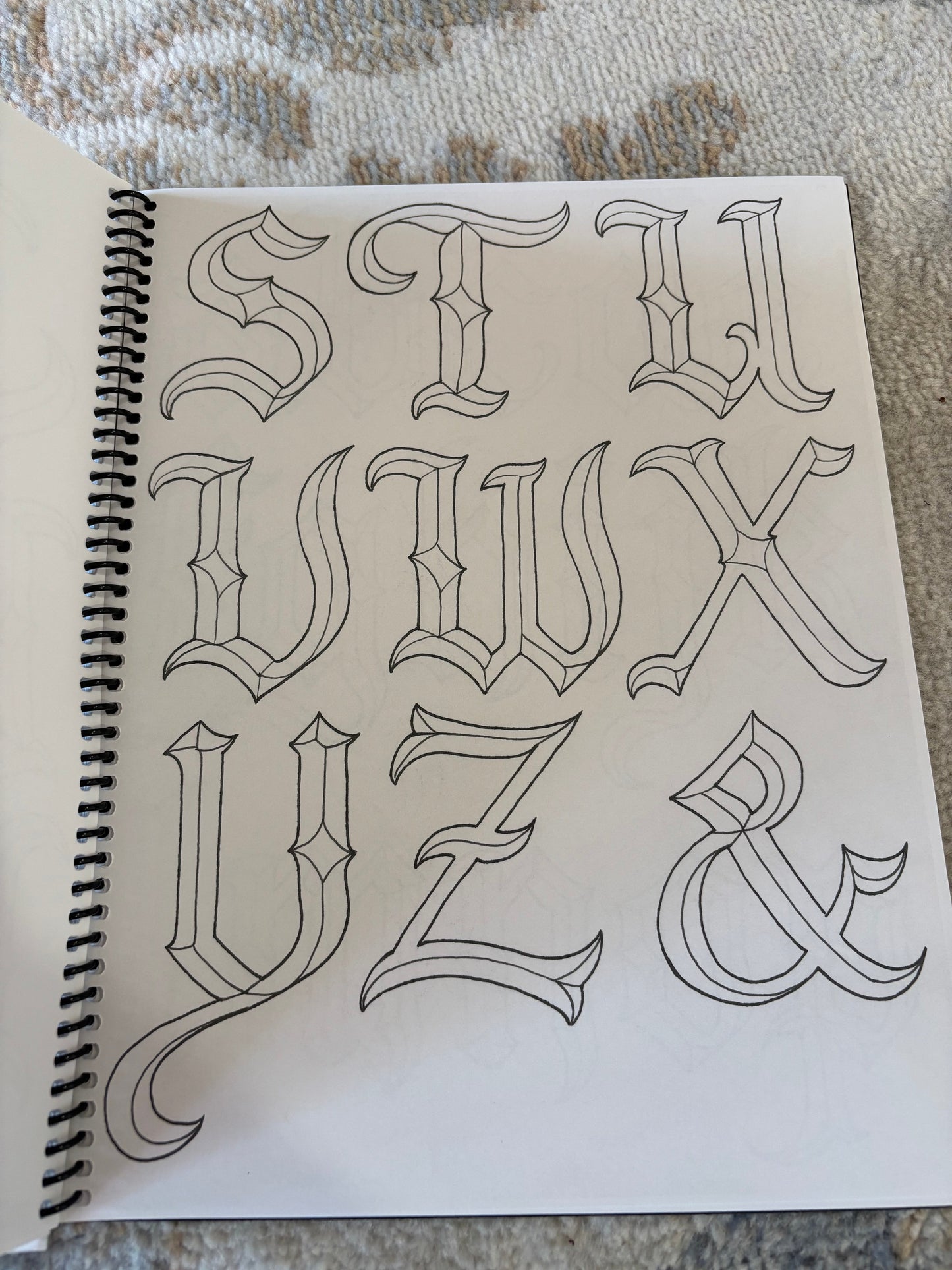 The Lettering Book by Enrique Castillo
