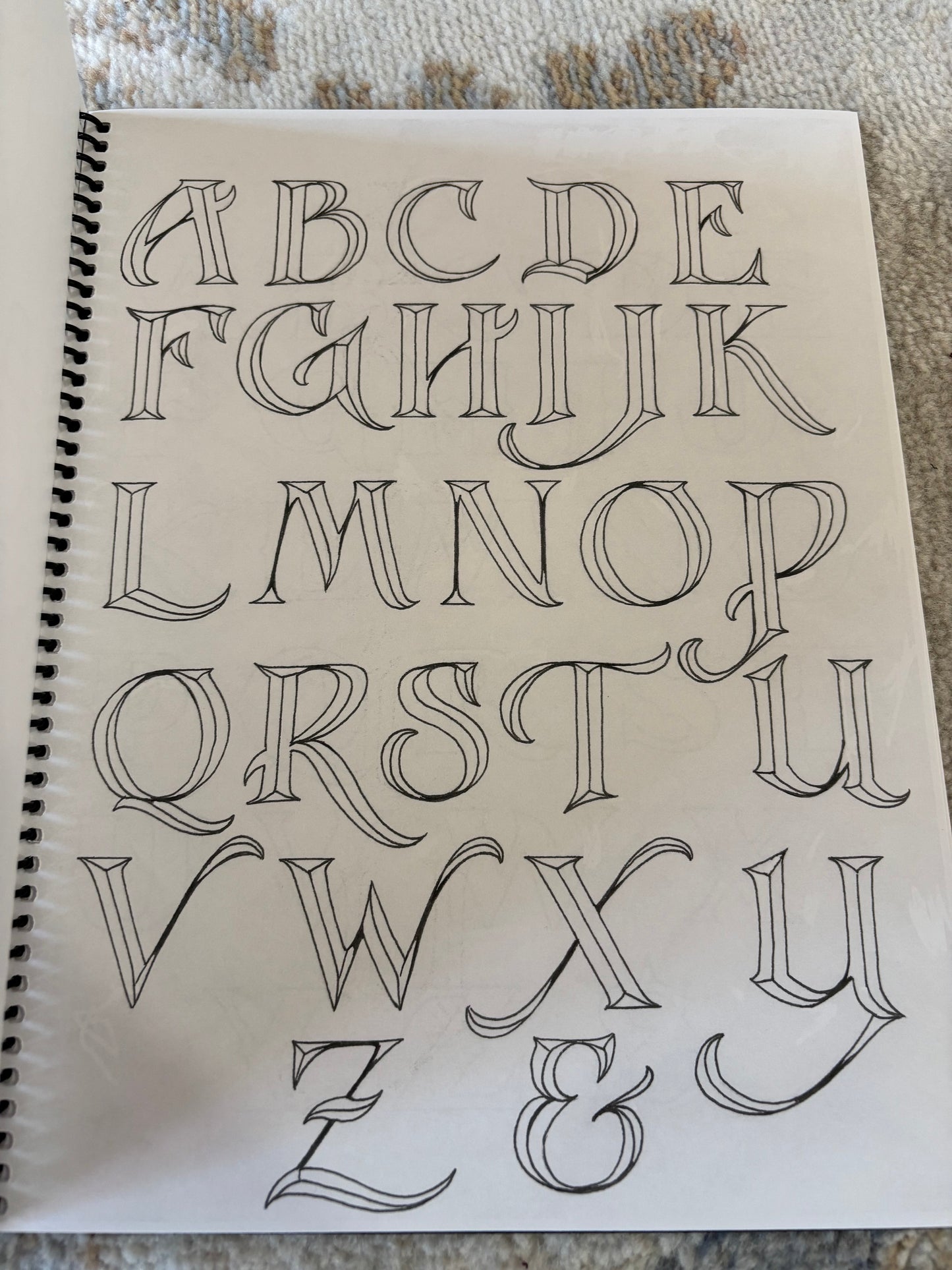 The Lettering Book by Enrique Castillo