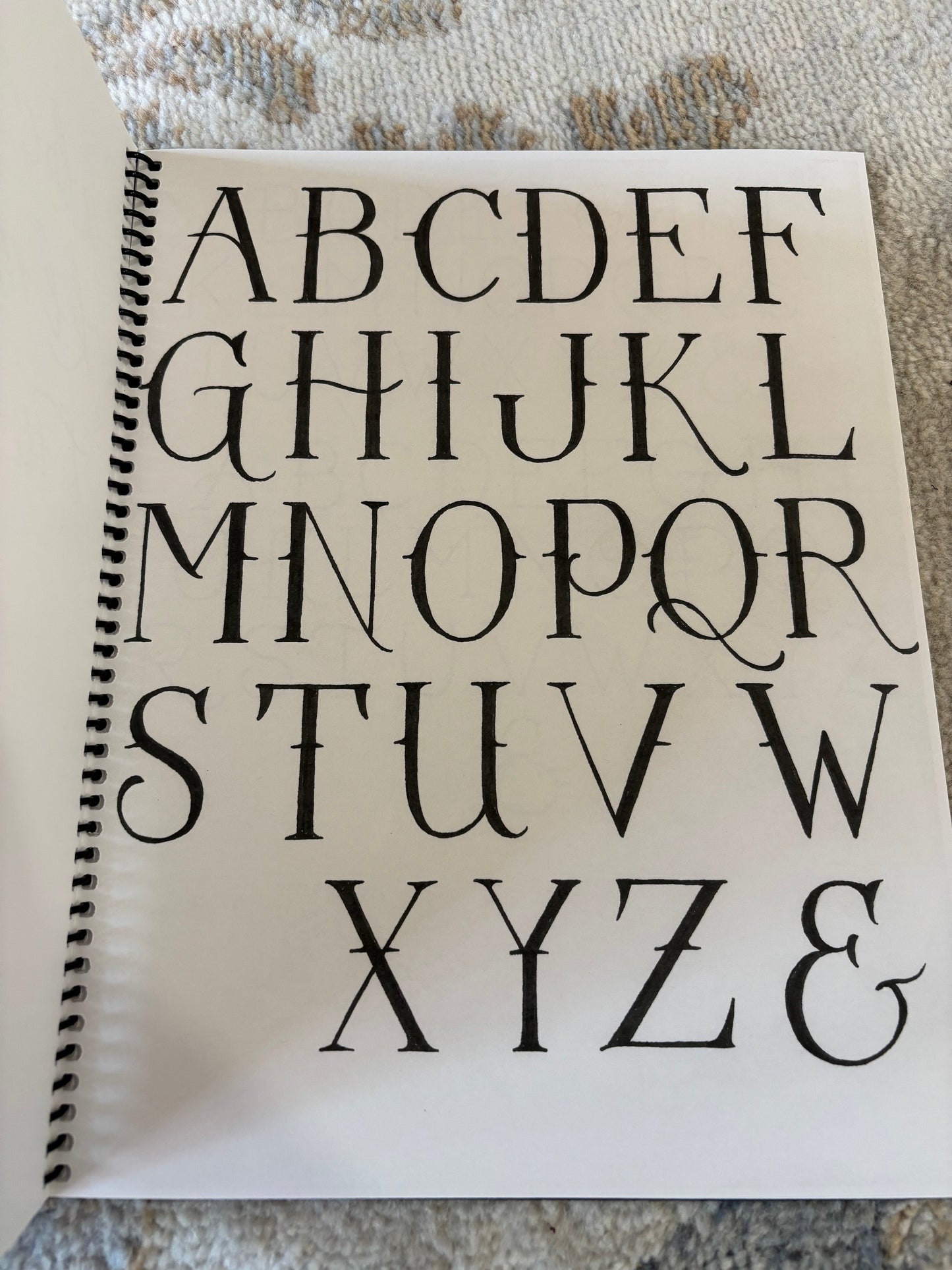 The Lettering Book by Enrique Castillo